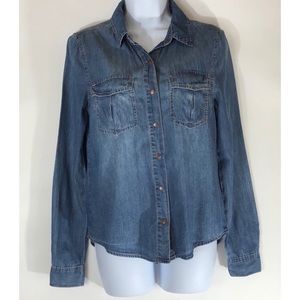 Forever 21 Jean Shirt